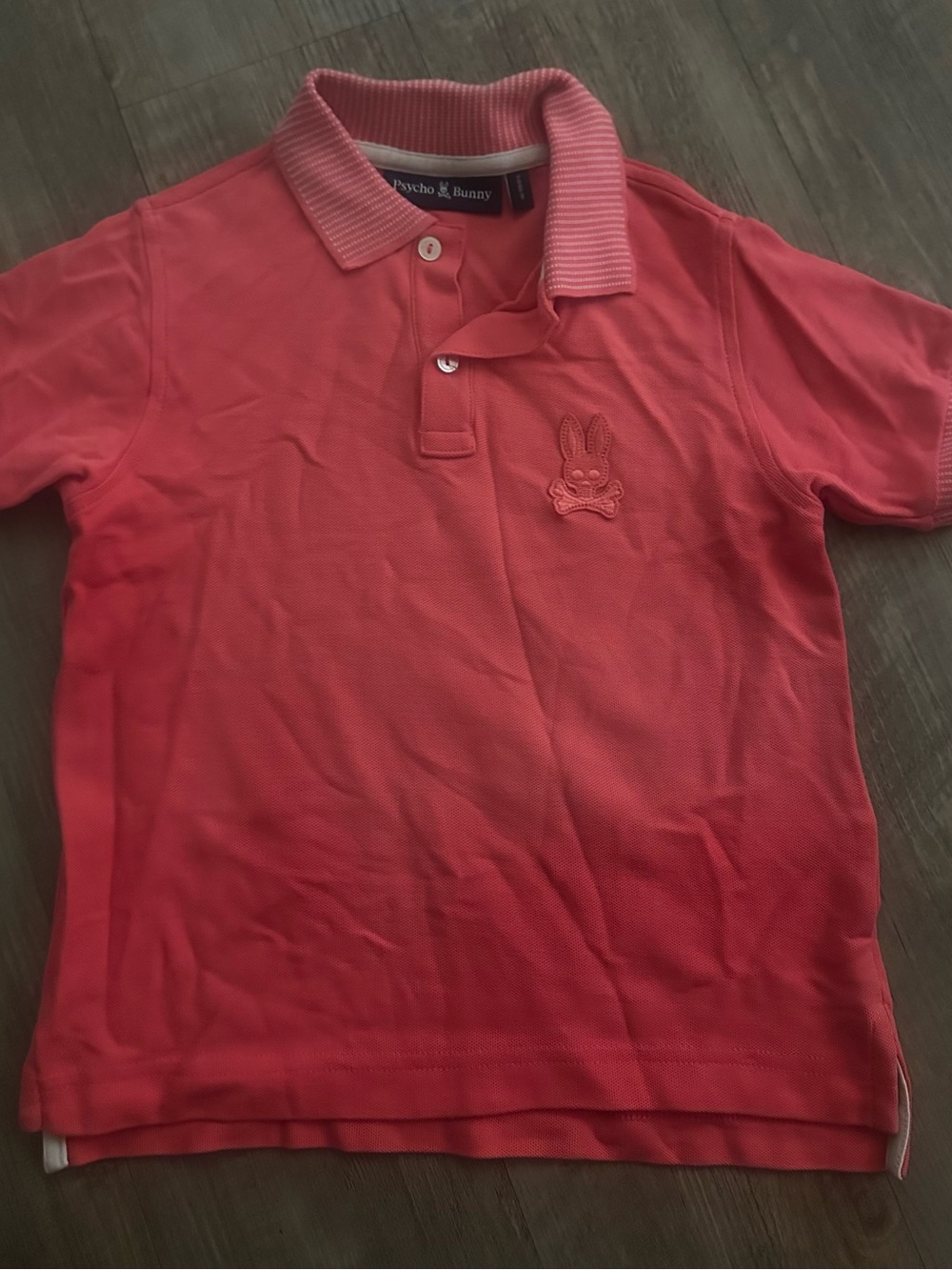 Psycho Bunny Coral Pink Short-Sleeve Polo